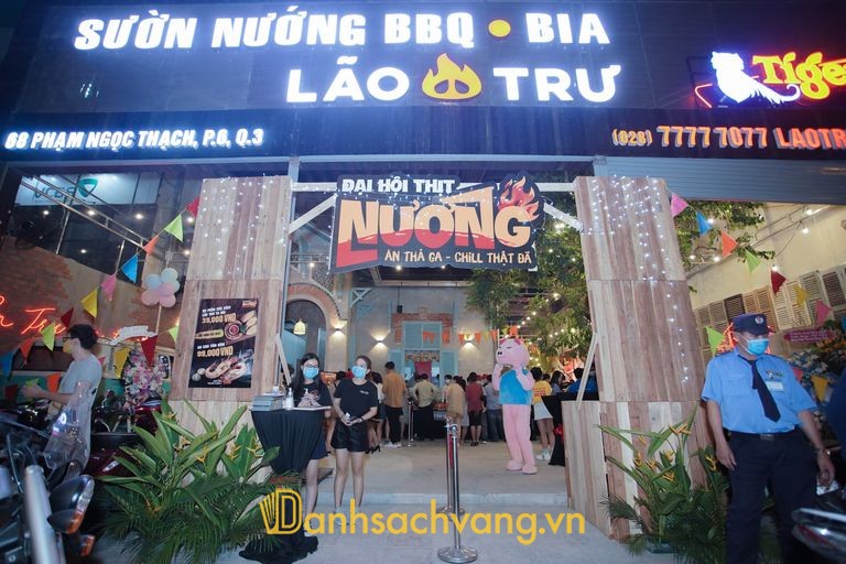 Lão Trư BBQ Beer - quán nhậu tại Song Hành TPHCM