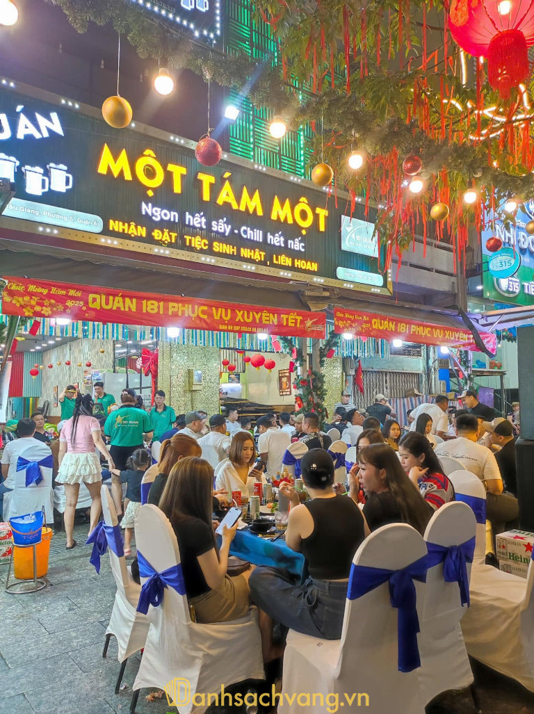Quán Một Tám Một – 181 Hậu Giang, Phường Bình Tây