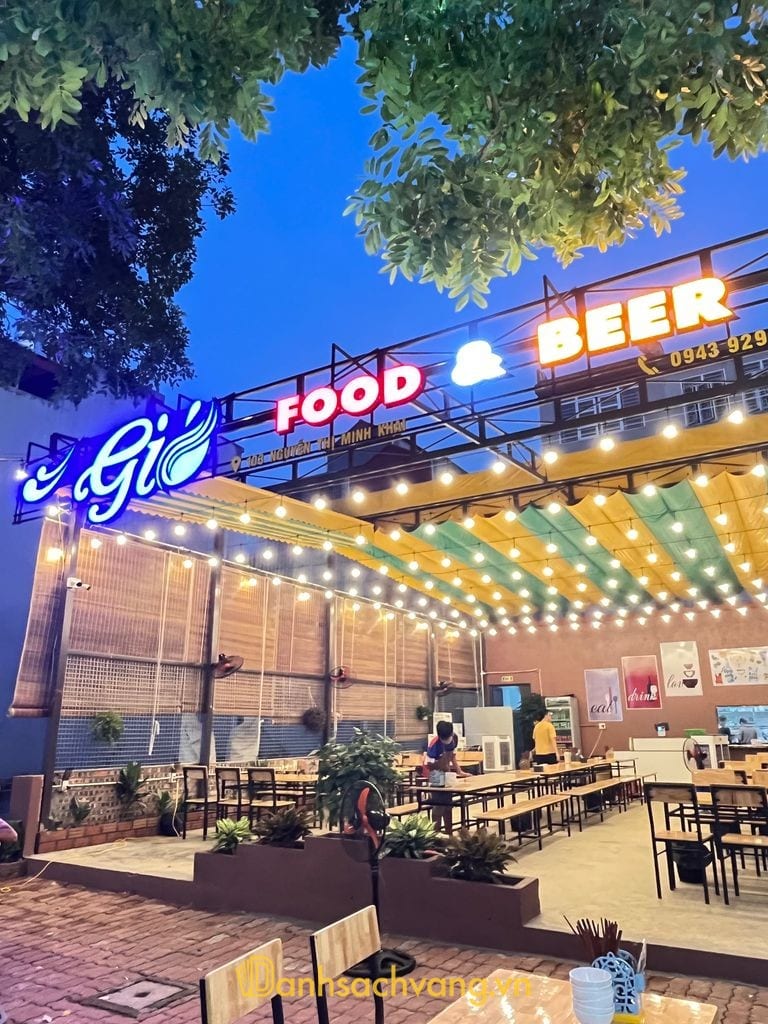 Gió Food And Beer Bắc Ninh - quán nhậu tại Nguyễn Thị Minh Khai