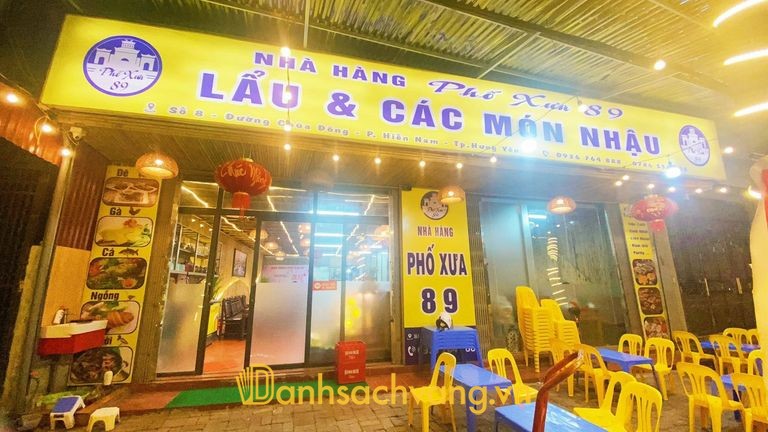 Nhà Hàng Phố Xưa 89 tại Hưng Yên