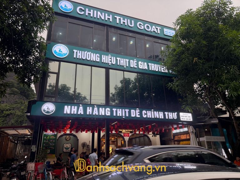 Nhà Hàng Thịt Dê Chính Thư - địa điểm ăn nhậu tại Ninh Bình