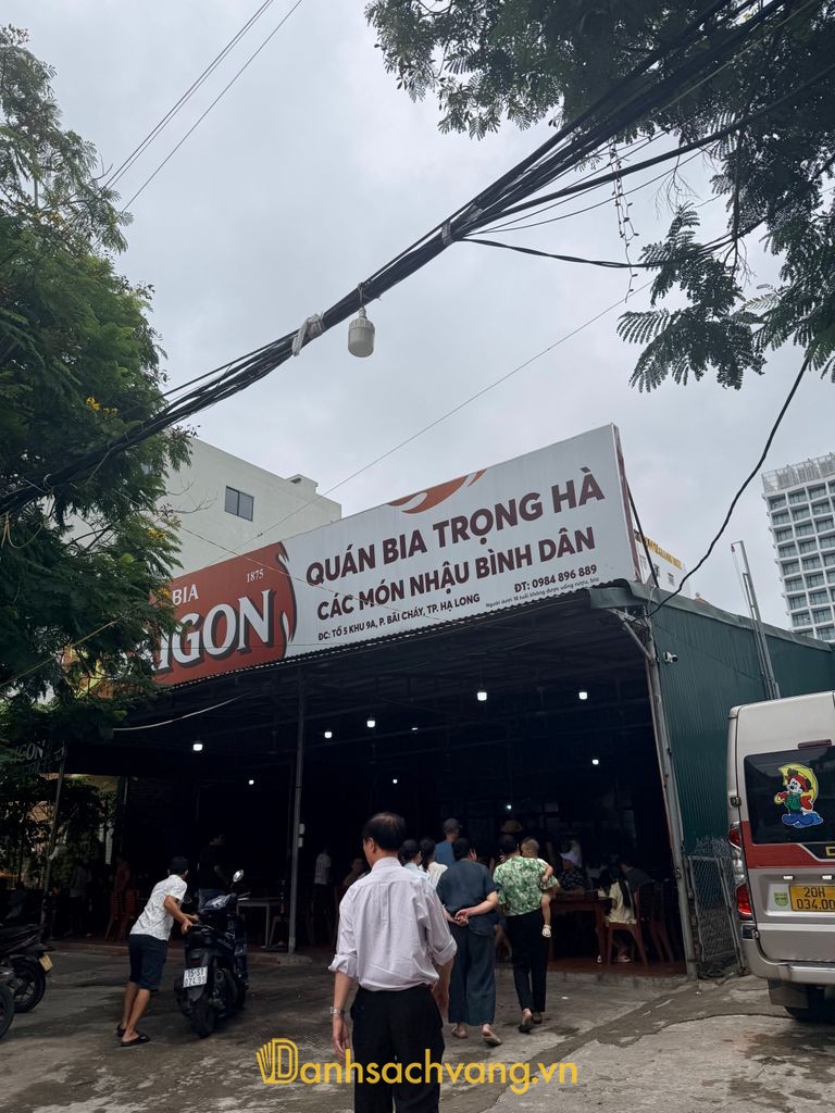 Quán Bia Trọng Hà - Quán nhậu tại Bãi Cháy Quảng Ninh