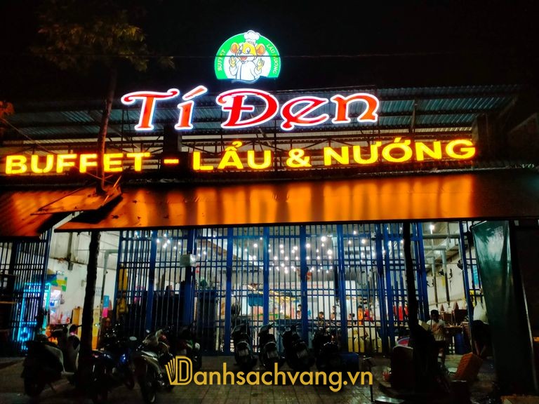Buffet lẩu và nướng Tí Đen - quán nướng ở An Giang