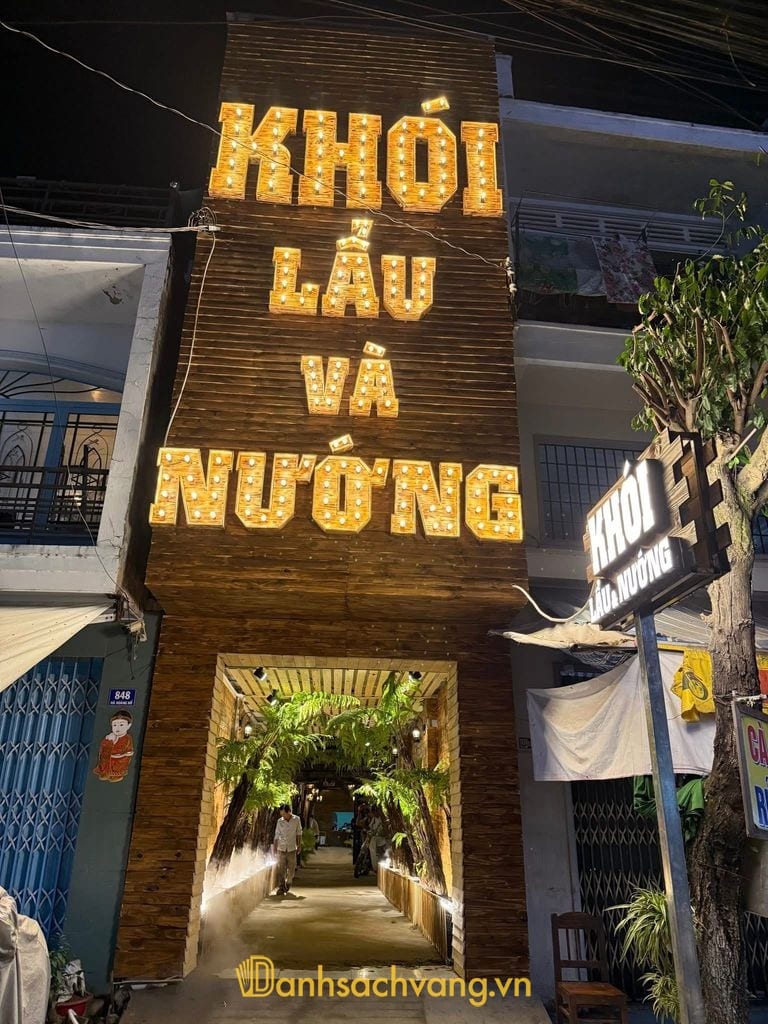 KHÓI lẩu và nướng - quán nướng ở An Giang
