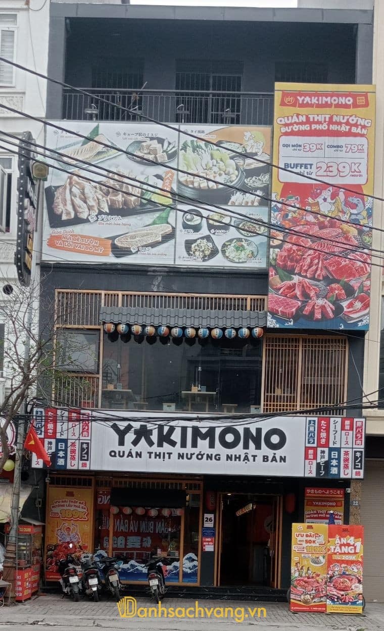 YAKIMONO Bắc Ninh quán thịt nướng Nhật Bản