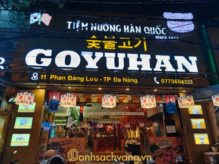 GOYUHAN - Tiệm nướng Hàn Quốc – 11 Phan Đăng Lưu, Phường Hòa Cường