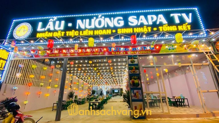 Lẩu Nướng Sapa TV - quán nướng ở Điện Biên