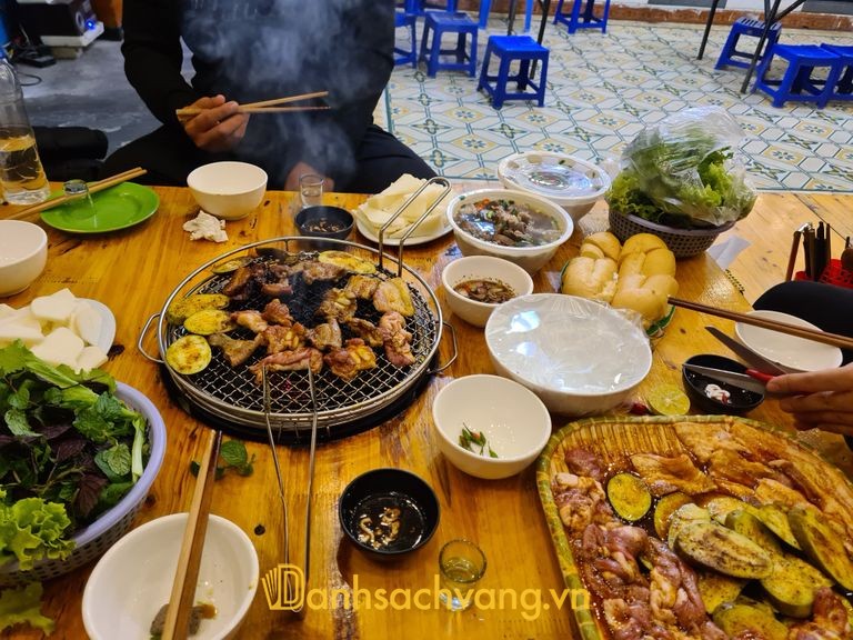 Lẩu nướng Đàm Dũng - quán nướng ở Điện Biên