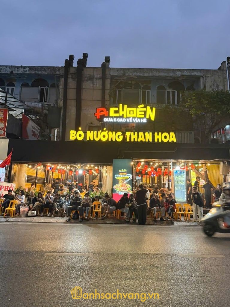 A Choén Đội Cấn - quán nướng ở Hà Nội