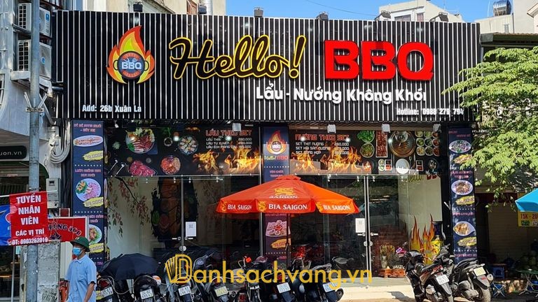 Hello BBQ - quán nướng ở Hà Nội