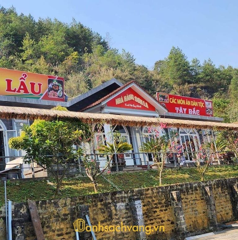 Nhà hàng dân tộc Thái Sơn La - quán nướng ở Lai Châu