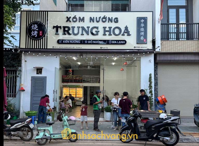 Xóm Nướng Trung Hoa - quán nướng ở Sơn La