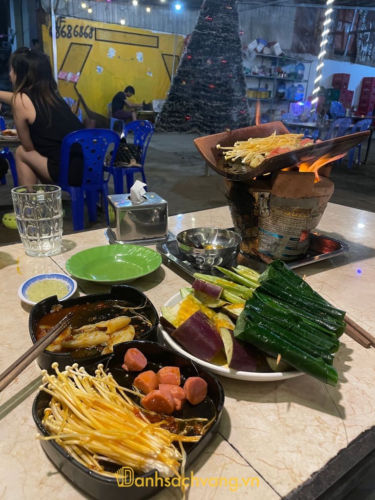 Nướng Ngói Mái Lá - quán nướng ở Vĩnh Long