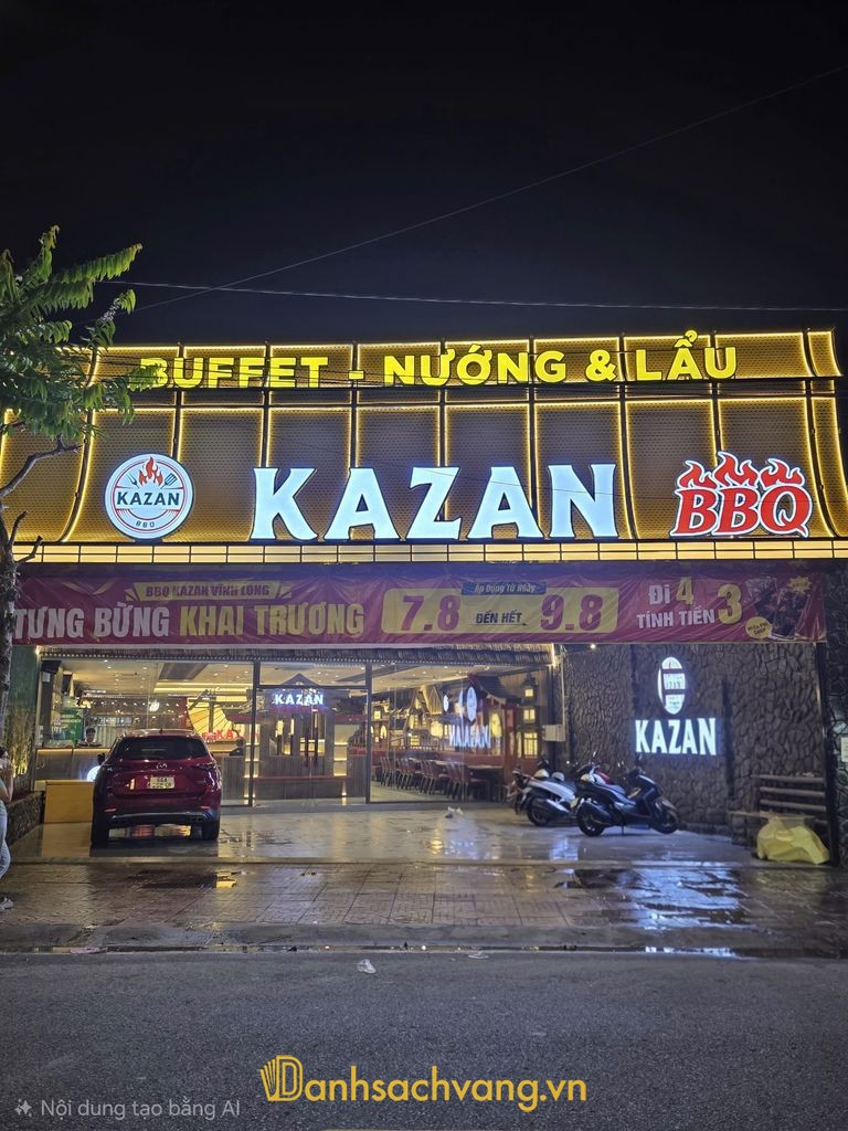 Buffet Lẩu Nướng Kazan - quán nướng ở Vĩnh Long