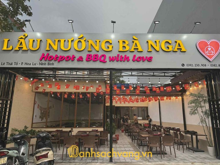 Lẩu nướng bà Nga Ninh Bình