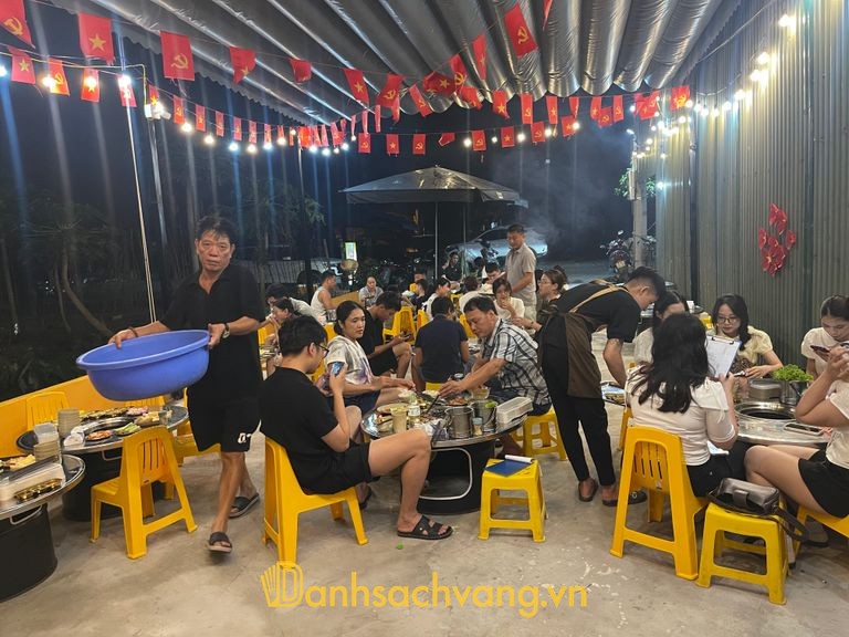 Bò Lăn Than Ninh Bình nướng than hoa