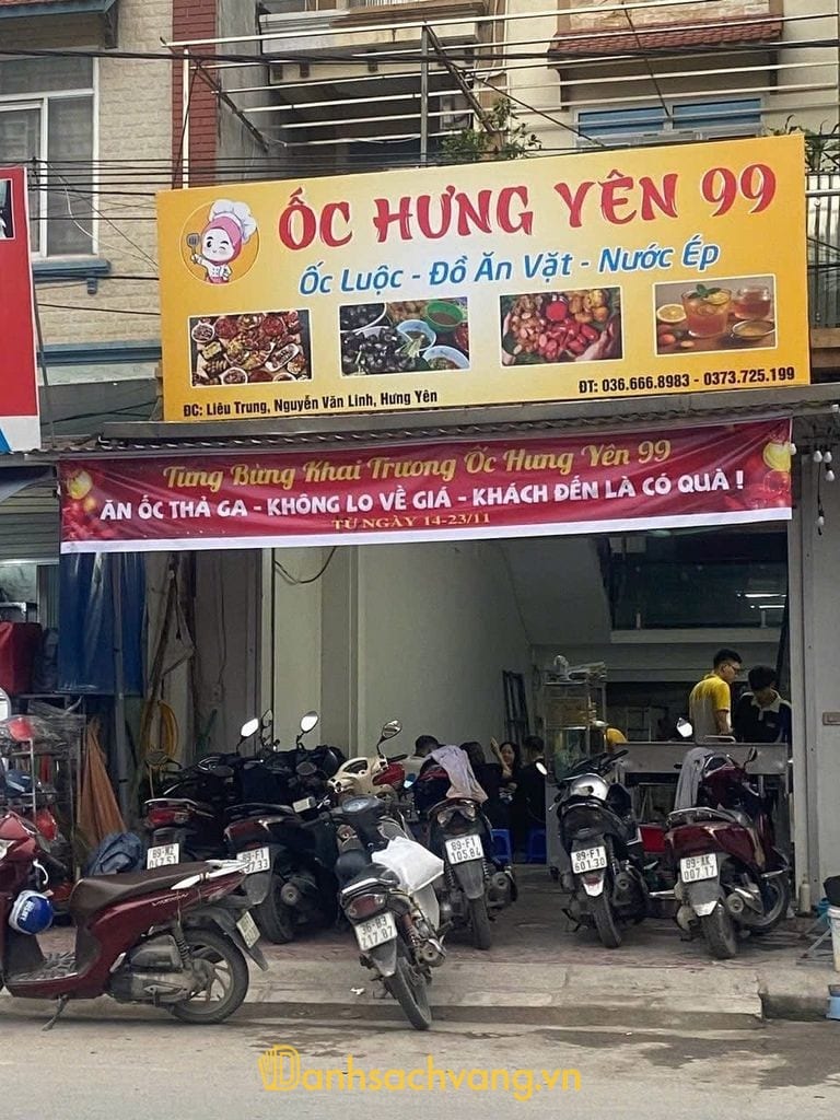 Ốc Hưng Yên 99 tại chợ Nguyễn Văn Linh
