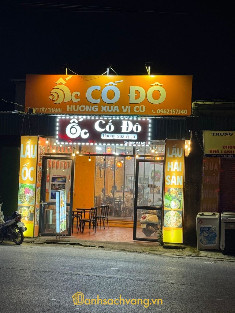 Ốc Cố Đô - quán ốc ngon tại Ninh Bình