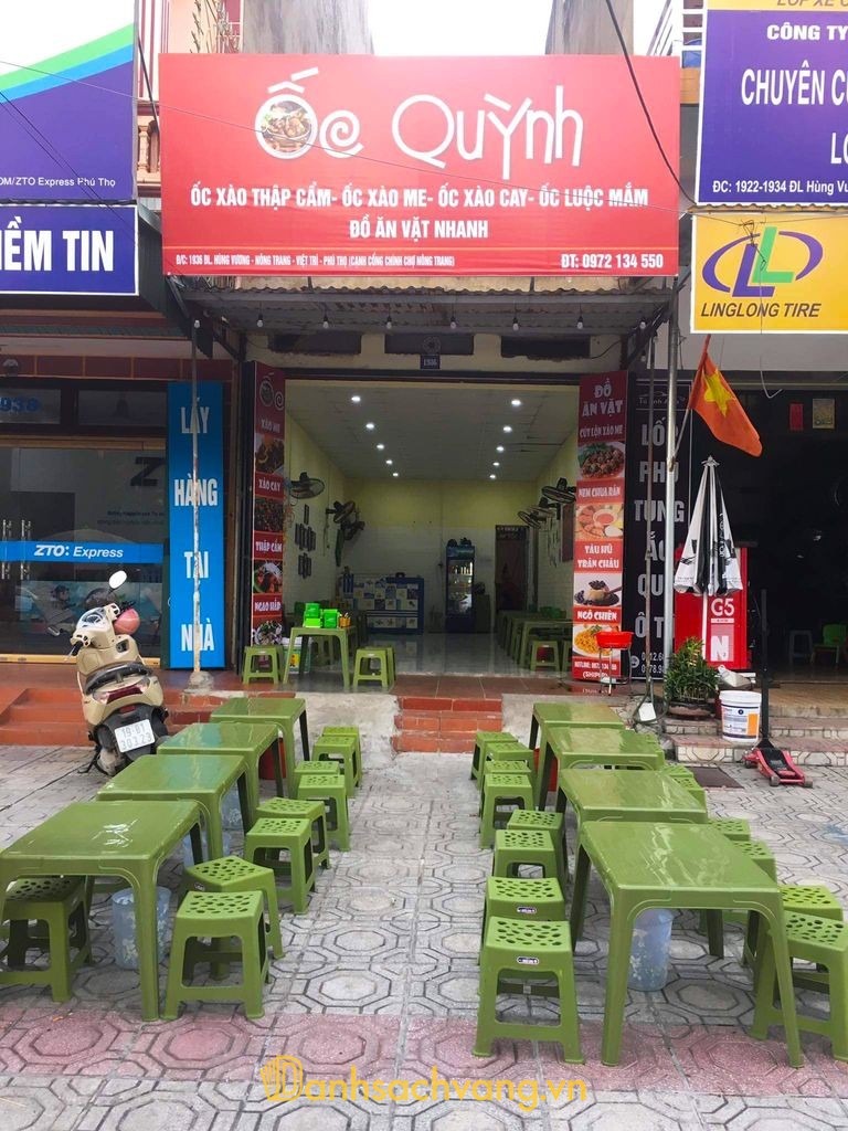 Ốc Quỳnh Việt Trì - quán ốc ở Phú Thọ