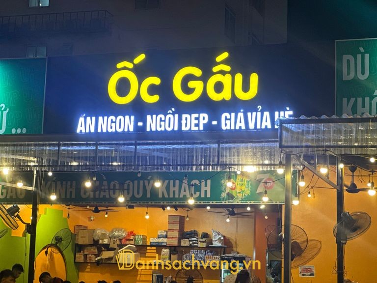 Ốc Gấu Bãi Cháy - quán ốc ở Quảng Ninh