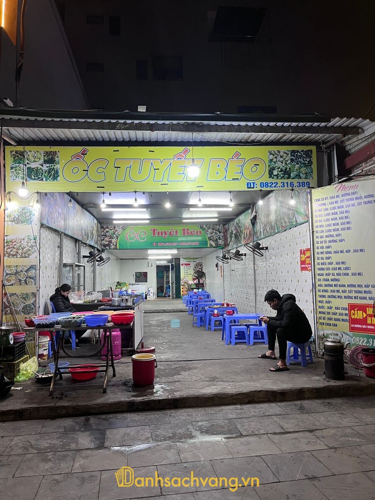Ốc Tuyết Béo - quán ốc tại Hạ Long Quảng Ninh