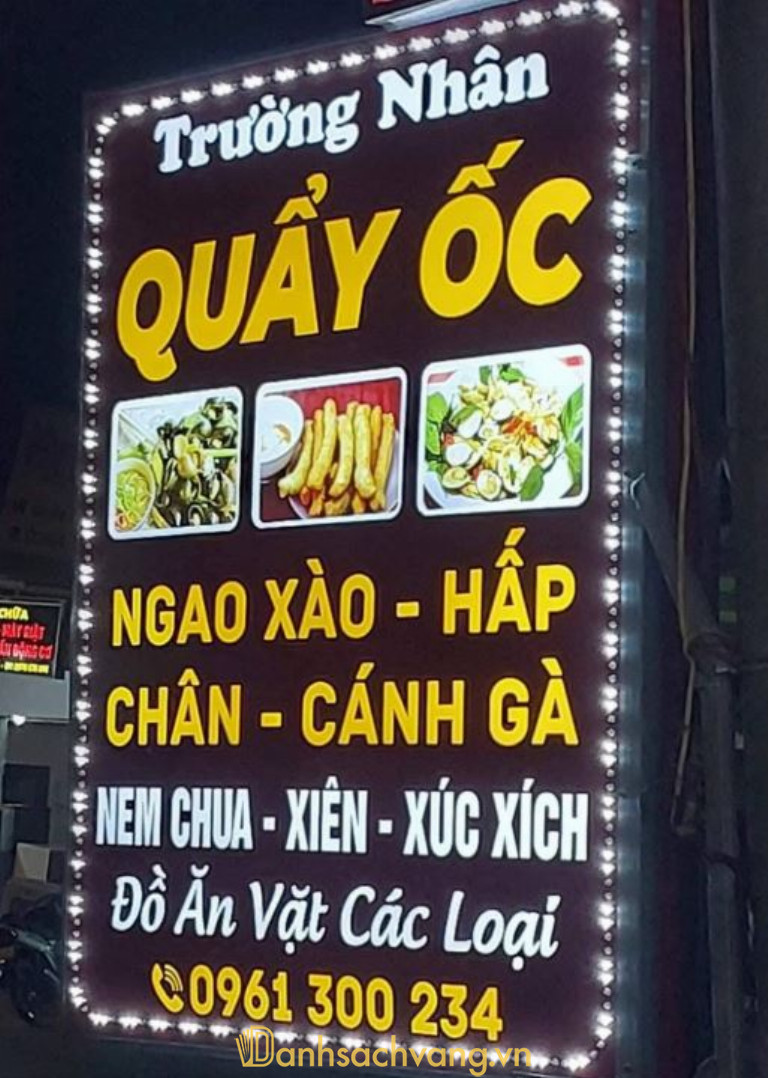 Quẩy Ốc Trường Nhân – Tổ dân phố 3, Mộc Châu