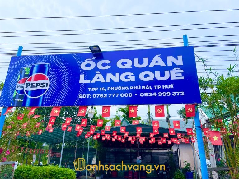 Ốc Quán Làng Quê tại khu vực Phú Bài, Huế