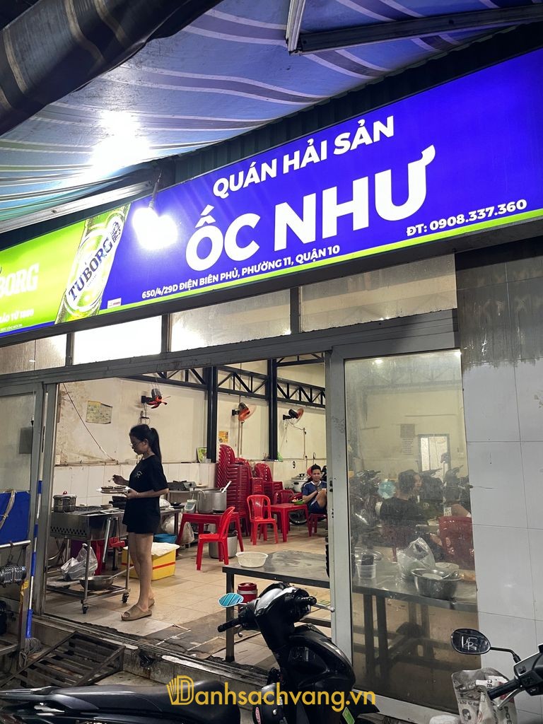 Quán Ốc Như - quán ốc ở TPHCM trên đường Điện Biên Phủ