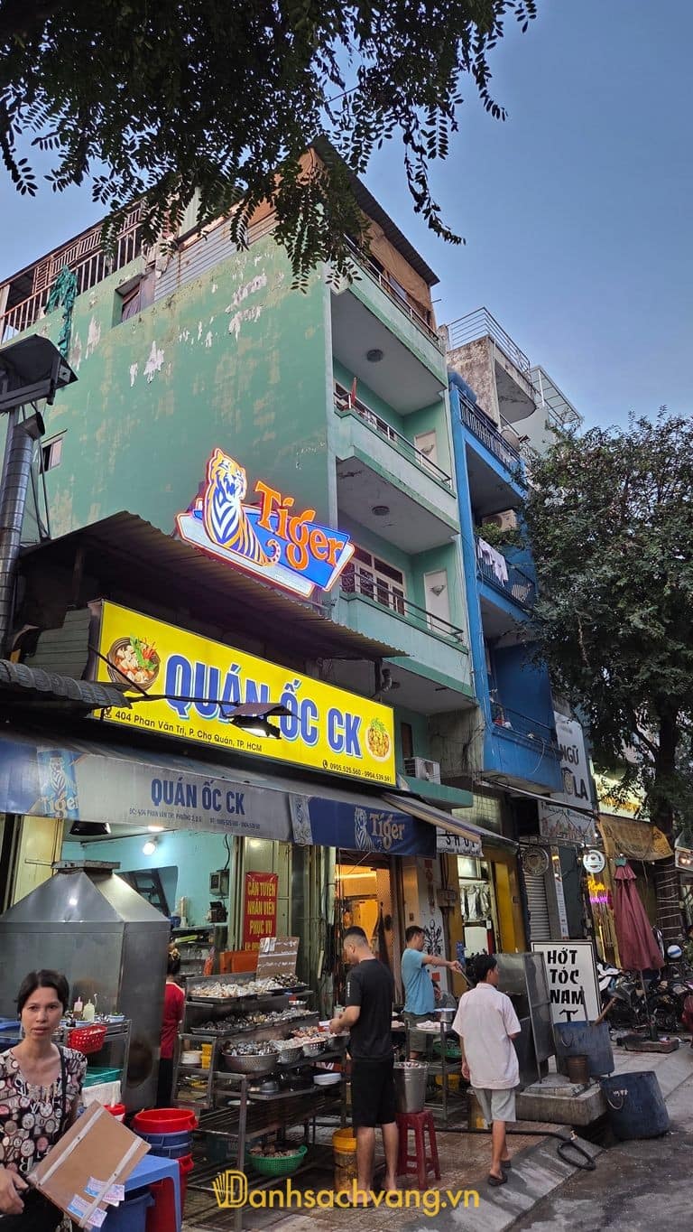 Quán Ốc CK - quán ốc ở TPHCM tại Phan Văn Trị