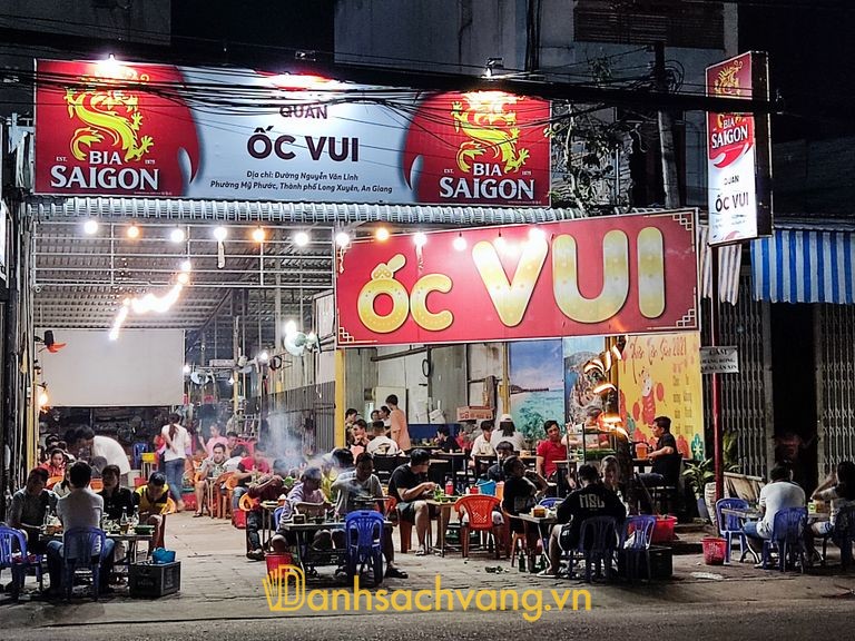 Quán Ốc Vui tại Long Xuyên An Giang