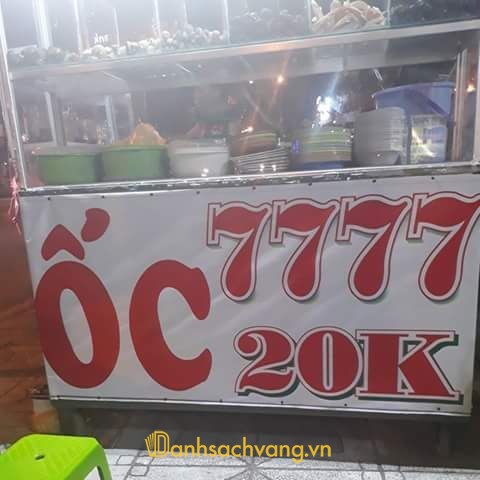 Quán Ốc 7777 trên đường Nguyễn Tất Thành, Cà Mau