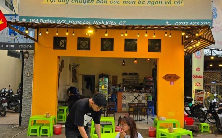 10 Quán ốc tại Cần Thơ từ bình dân đến nổi tiếng
