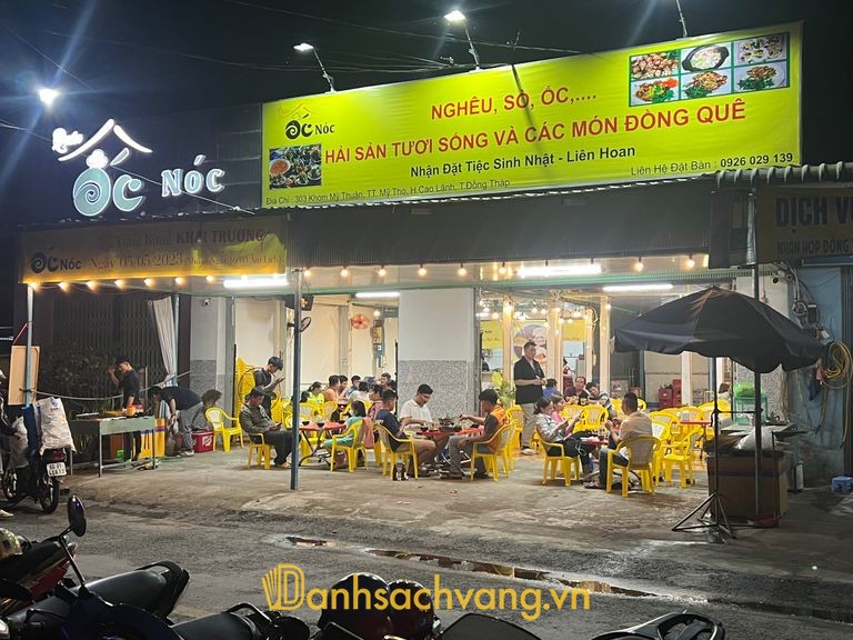 Ốc Nóc - quán ốc tại Đồng Tháp