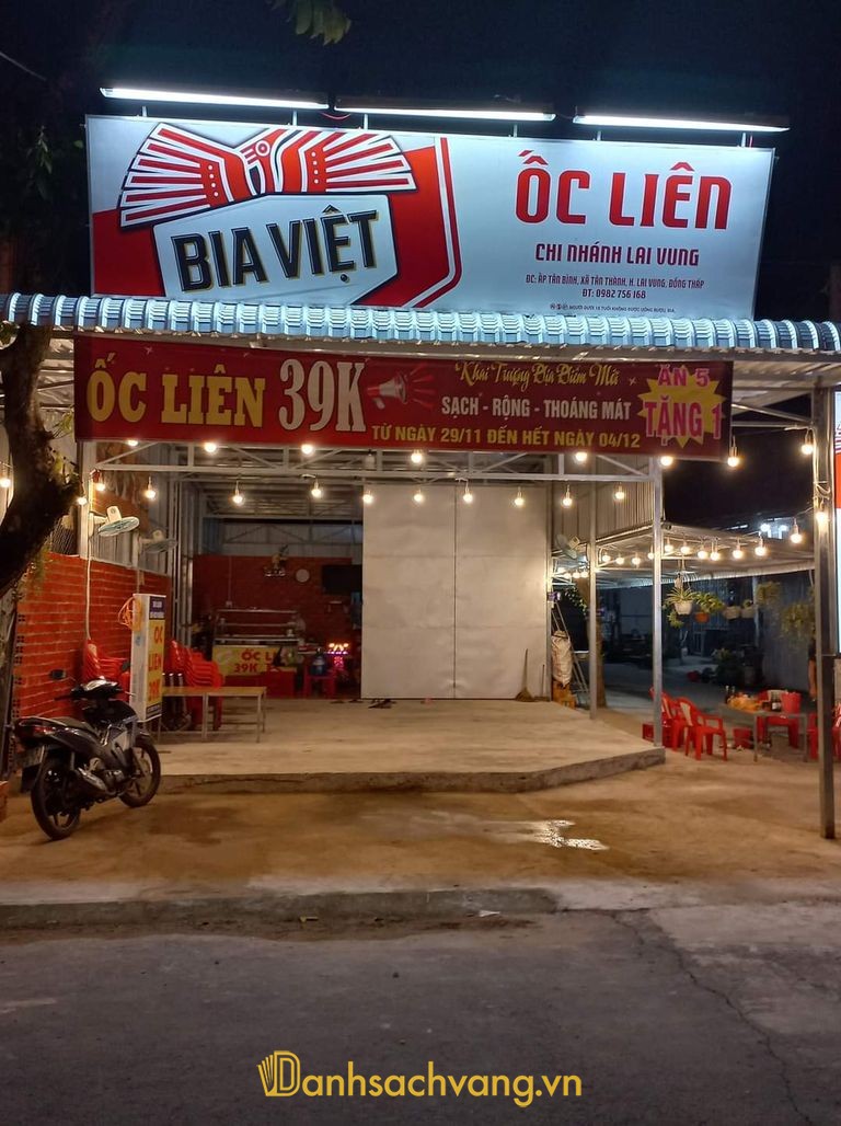 Ốc Liên chi nhánh Lai Vung tại Đồng Tháp