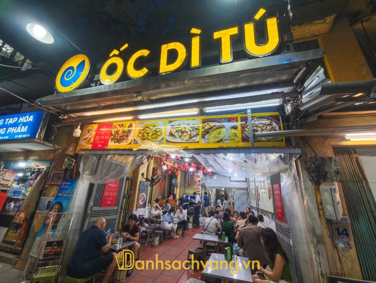 Quán Ốc Dì Tú tại phố Quán Thánh Hà Nội