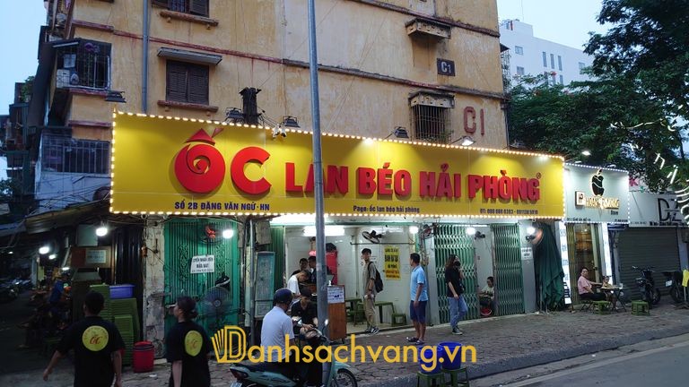 Quán Ốc Lan Béo tại Đặng Văn Ngữ Hà Nội