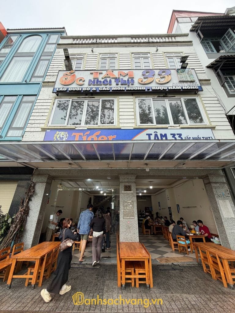Ốc Tâm 33 - quán ốc tại Lâm Đồng