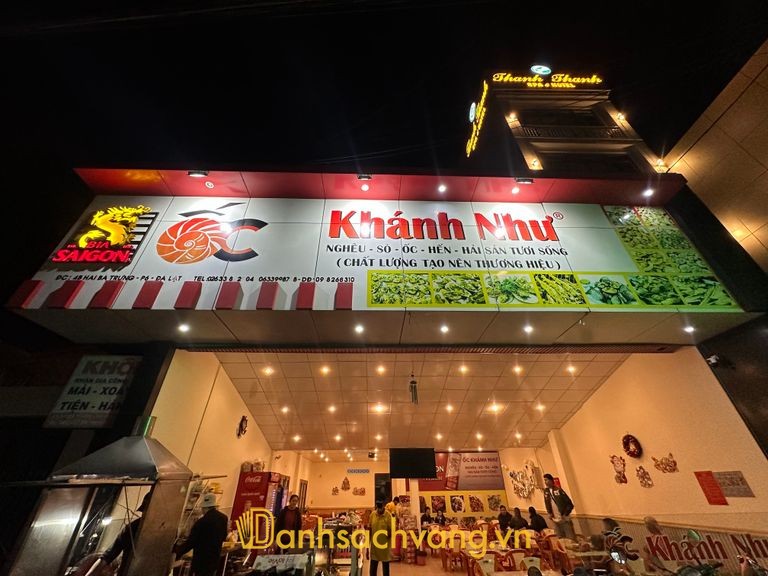 Ốc Khánh Như tại Hai Bà Trưng Đà Lạt
