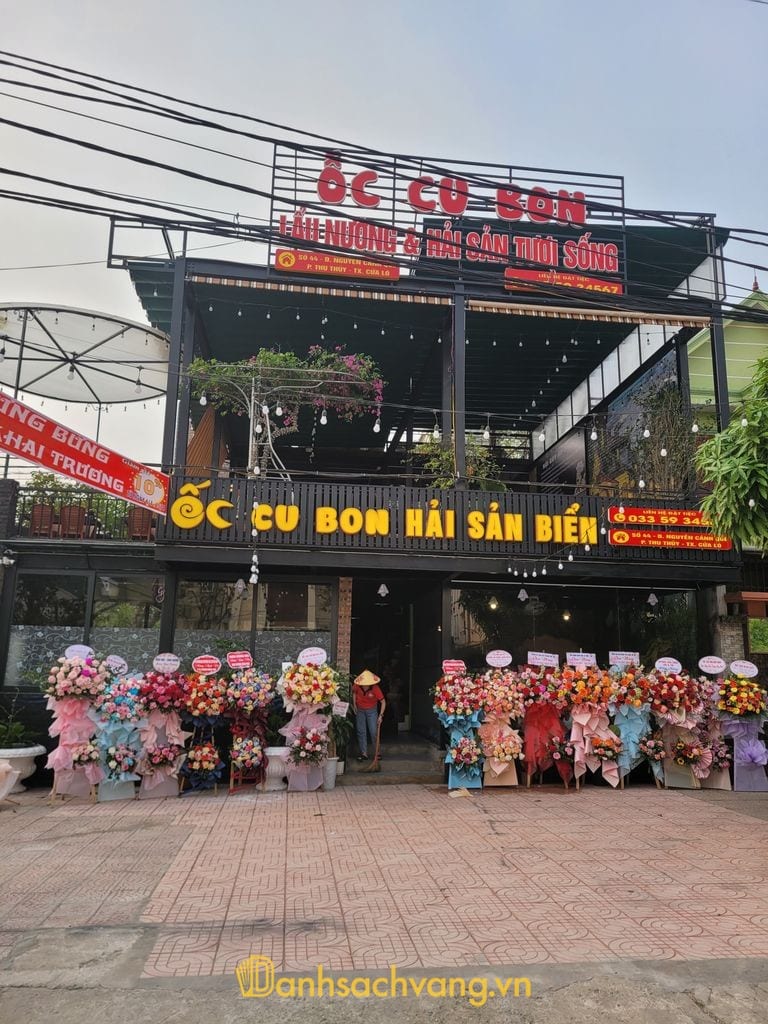 Nhà hàng Ốc Cu Bon - quán ốc tại Nghệ An