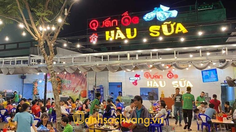 Quán Ốc Hàu Sữa tại Quảng Ngãi