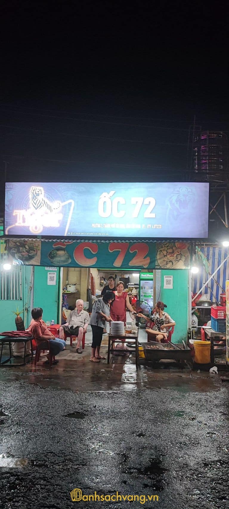 Quán ốc 72 tại đường Yết Kiêu Tây Ninh