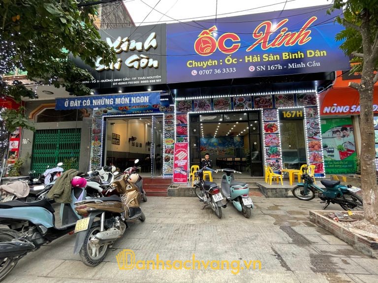 Ốc Xinh Minh Cầu - quán ốc tại Thái Nguyên