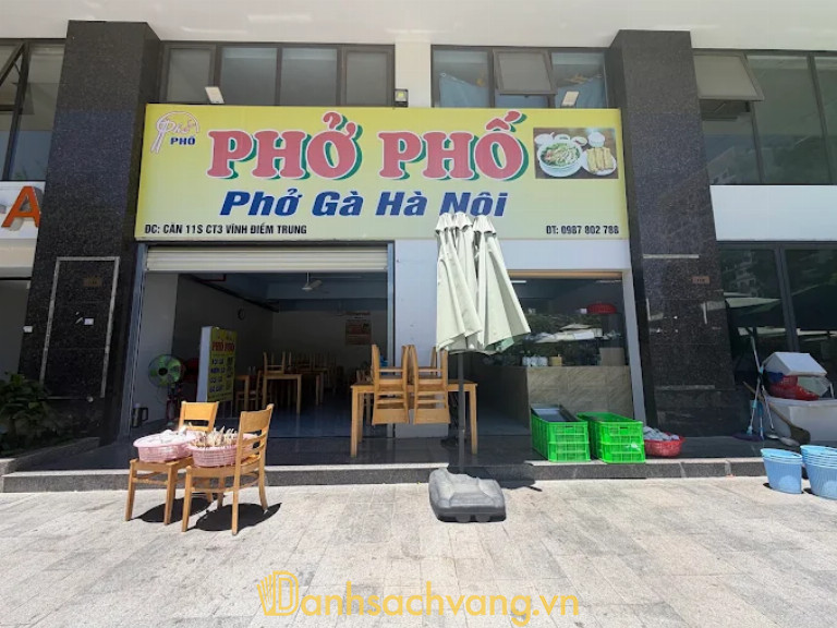Phở Phố Hà Nội - quán phở gà ngon ở Khánh Hòa tại khu đô thị Vĩnh Điềm Trung