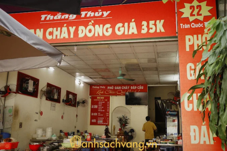 Phở Gan Cháy Đáp Cầu Thắng Thủy - quán phở ngon ở Bắc Ninh