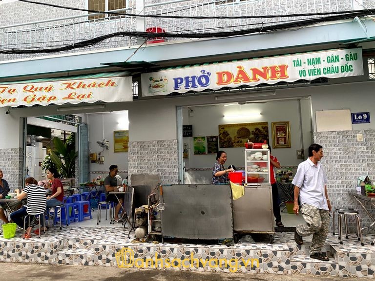 Phở Dành - quán phở ngon ở Cần Thơ khu 30 Tháng 4