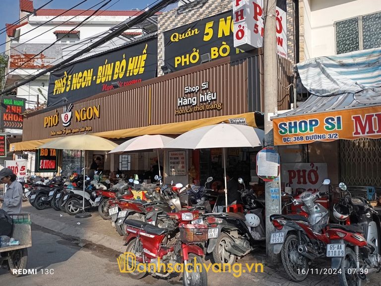 Phở 5 Ngon - quán phở ngon ở Cần Thơ trên đường 3 Tháng 2