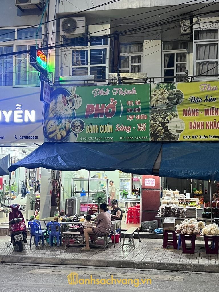 Phở Thịnh - phở chua và phở vịt quay tại đường Xuân Trường Cao Bằng