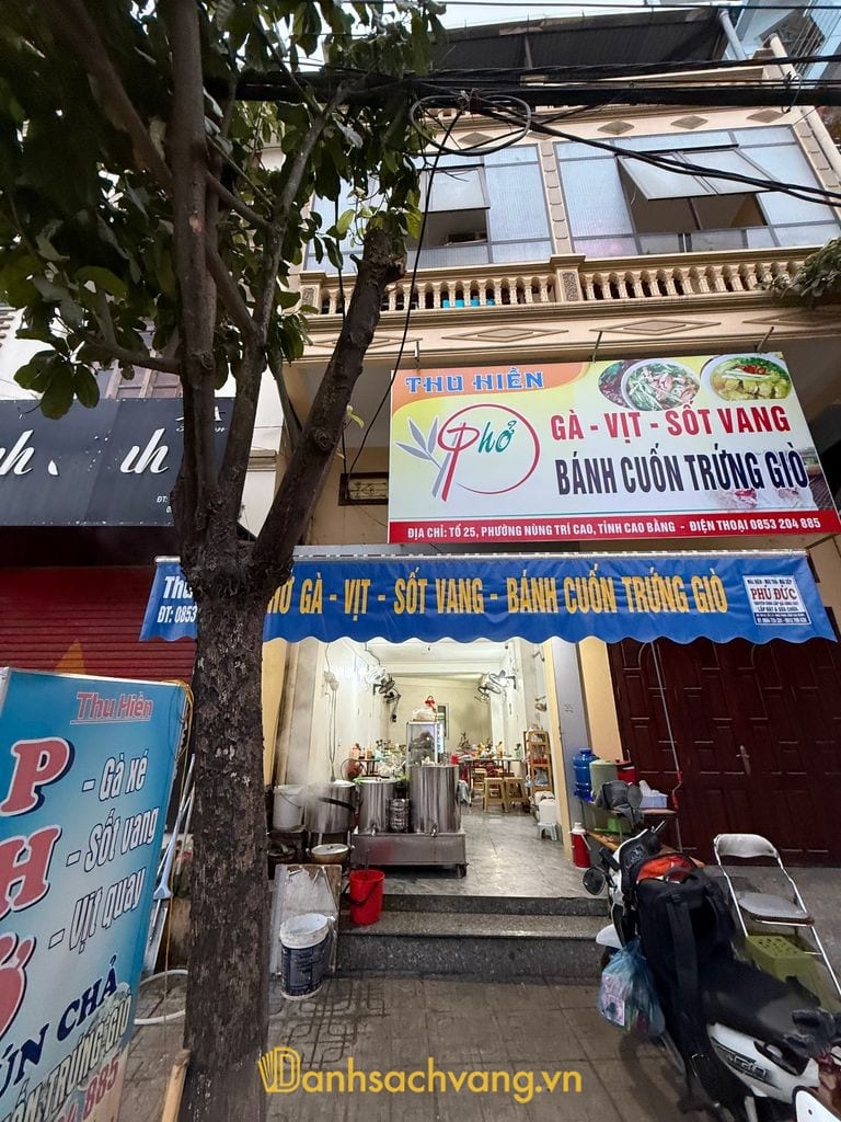 Quán Phở Thu Hiền - quán phở ăn sáng trên đường 3/10 Nà Cạn Cao Bằng