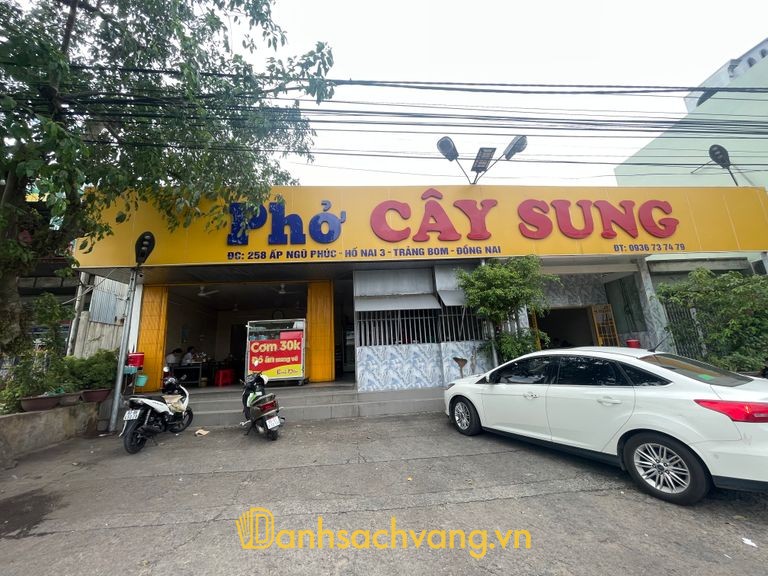 Phở Cây Sung Hố Nai - quán phở ngon ở Đồng Nai