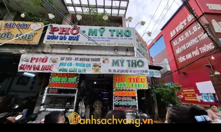 Phở Mỹ Tho - quán phở ngon ở Đồng Tháp trên đường Ấp Bắc